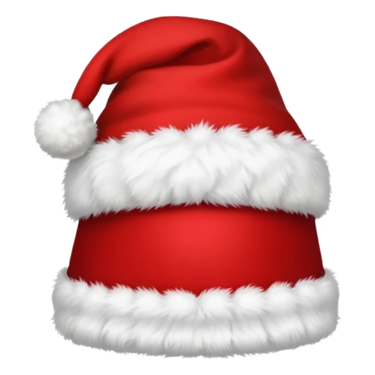 Make a Christmas hat  sticker