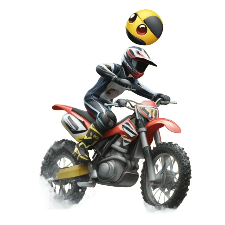 washing motocross sticker