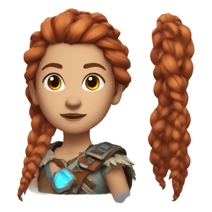 Aloy from Horizon games sticker
