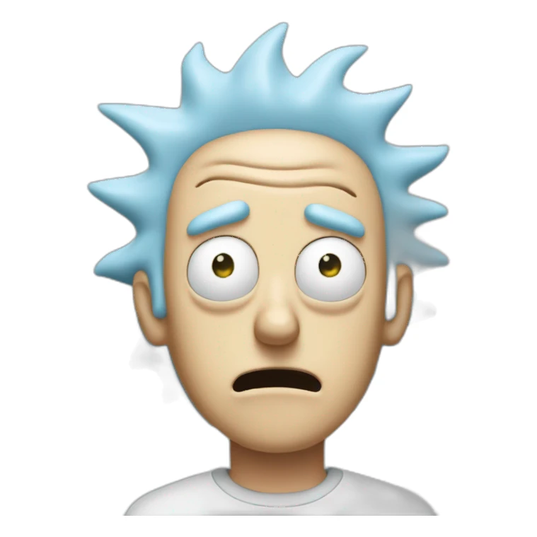 rick rick and morty Mind explose sticker