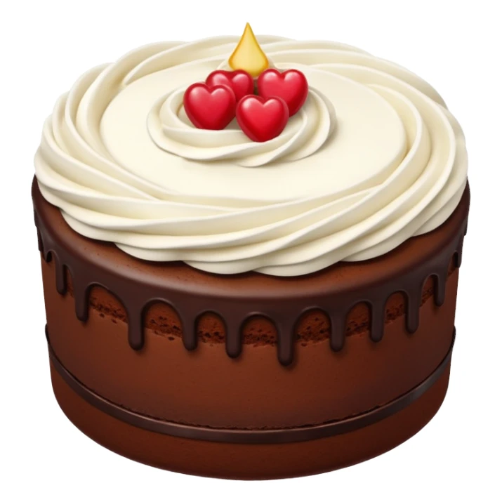 Chocolate cake sticker