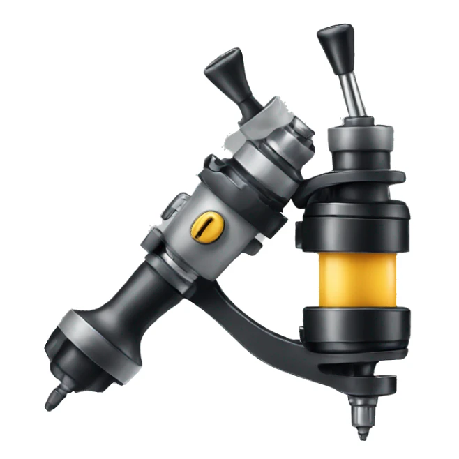 tattoo machine sticker