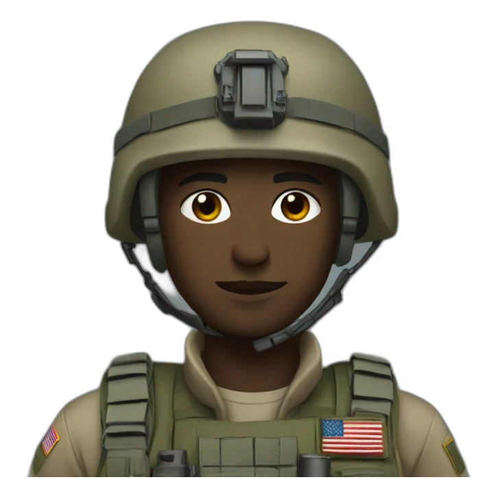 military operator sticker