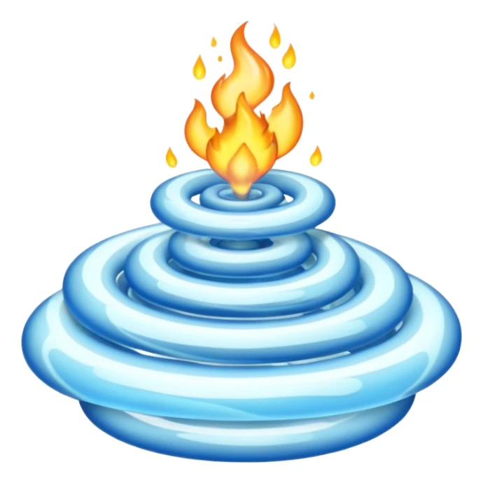 Generate realistic natural gas sticker