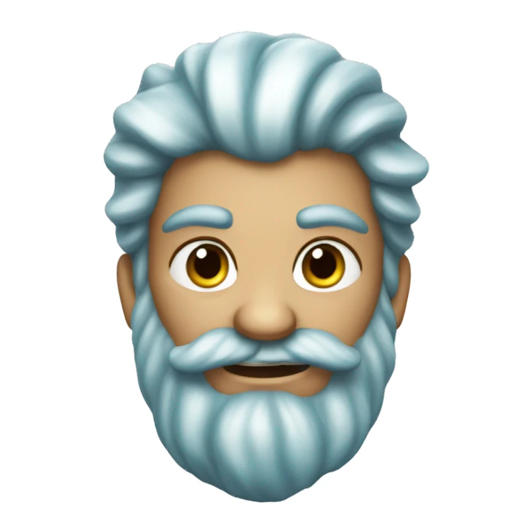 King Triton mermaid  sticker