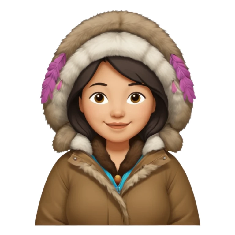 pregnant inuit sticker