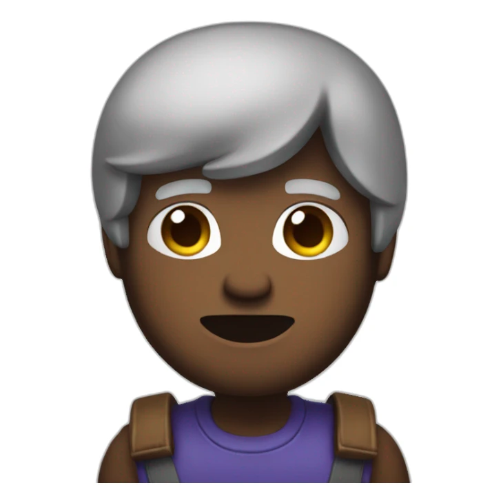 Character from the videogame among us sticker