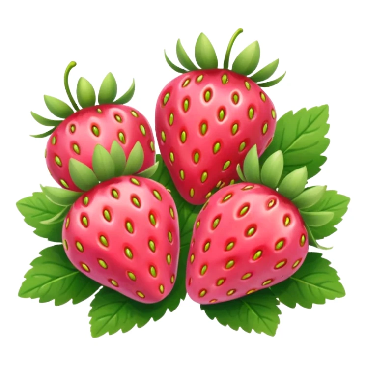 nenuphar with Strawberries  sticker
