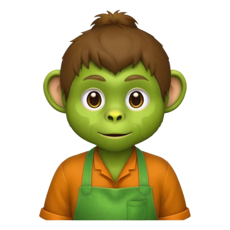 greengrocer's animal sticker