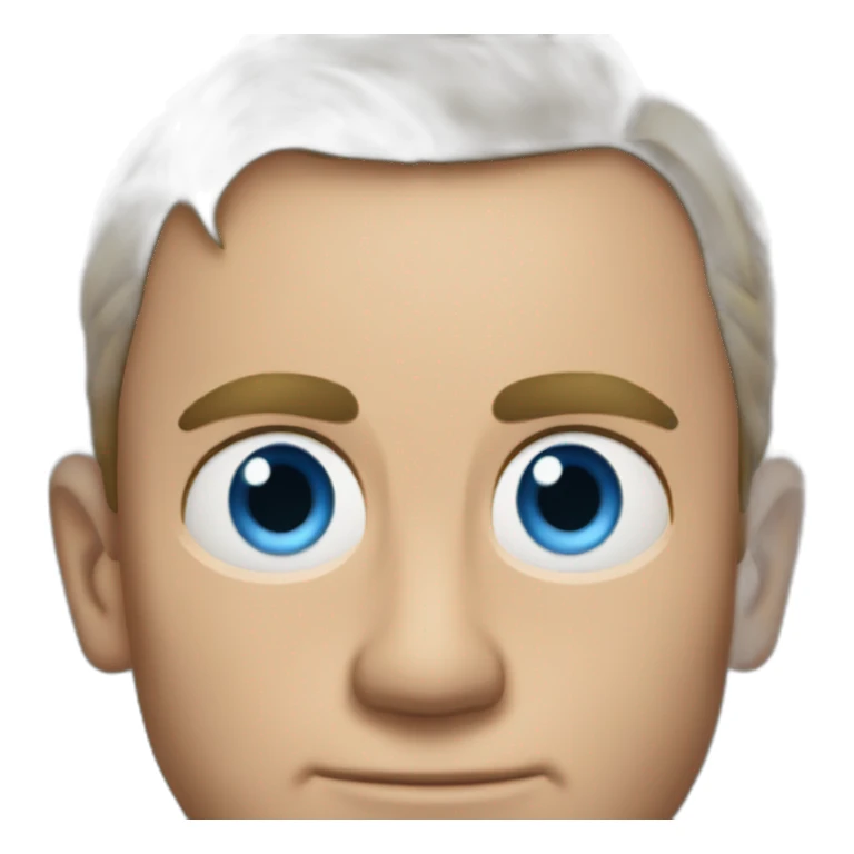 daniel craig blue eyes sticker