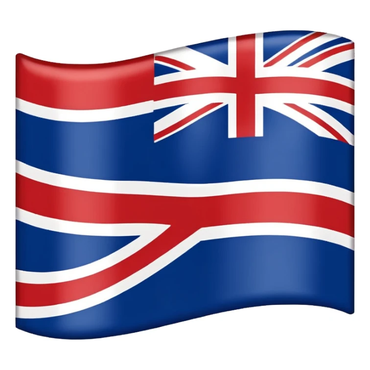 British 13 Colonies Flag sticker