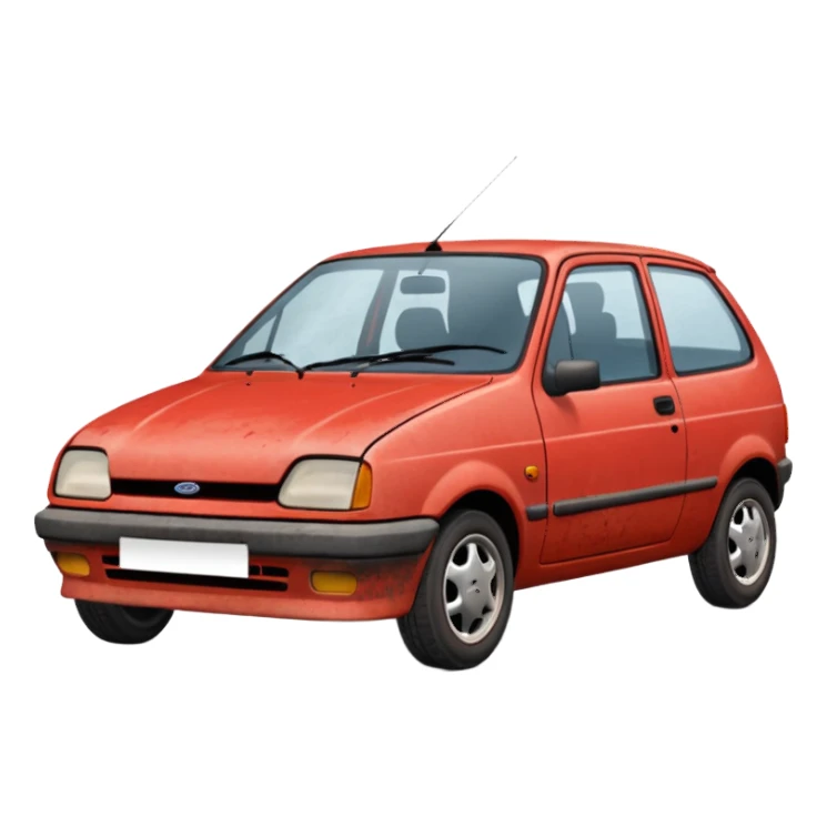 Ford fiesta 1998 MK4 old sticker