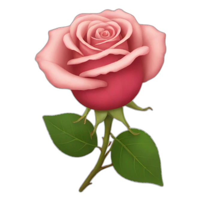 rose-coeur sticker