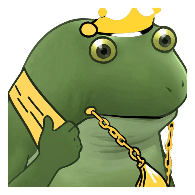 gold Drip swag rizz sticker