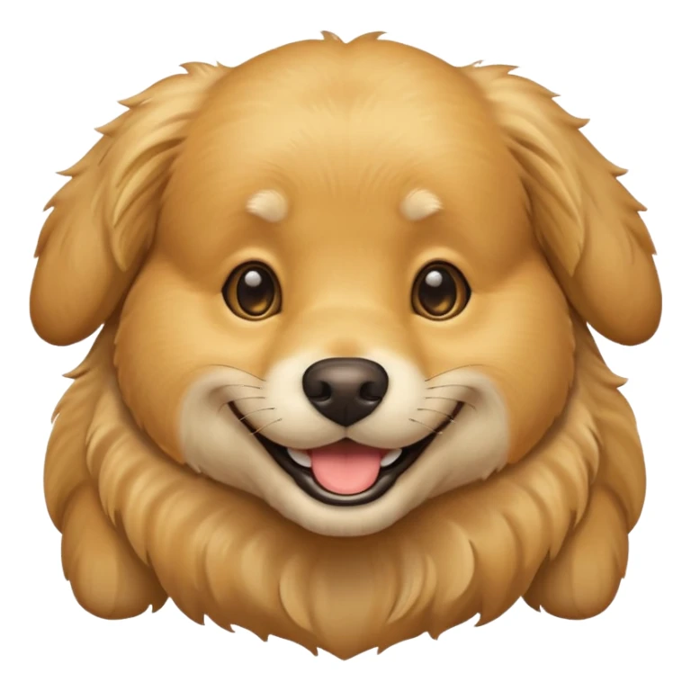 Happy golden retriever  sticker