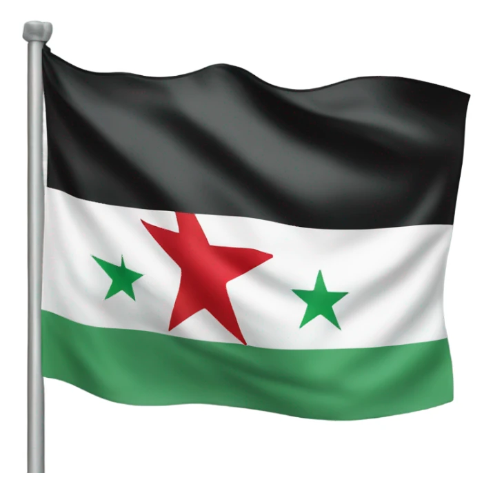 free syrian flag sticker