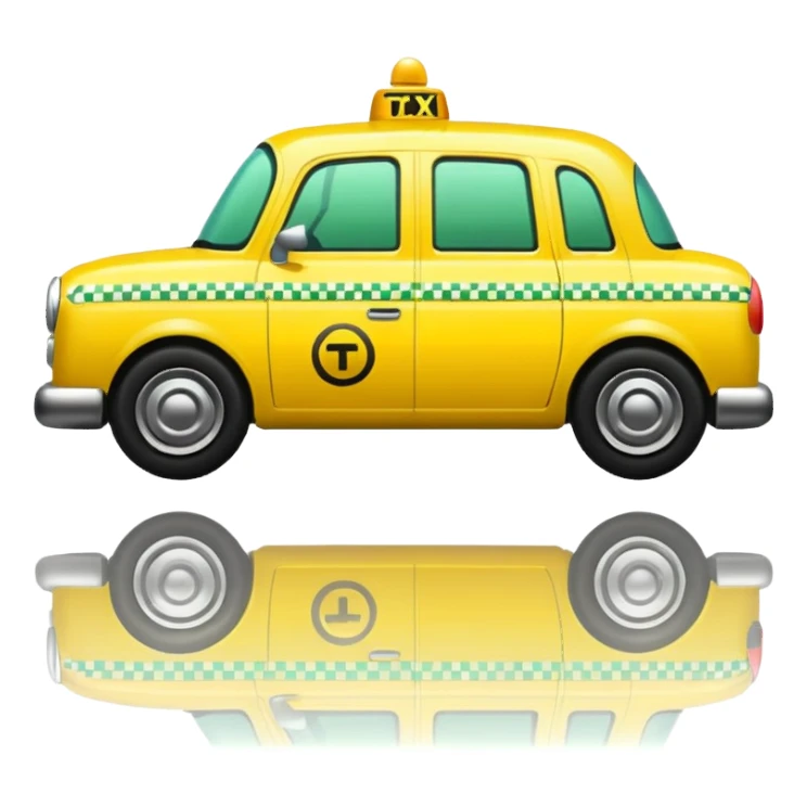 green taxi sticker