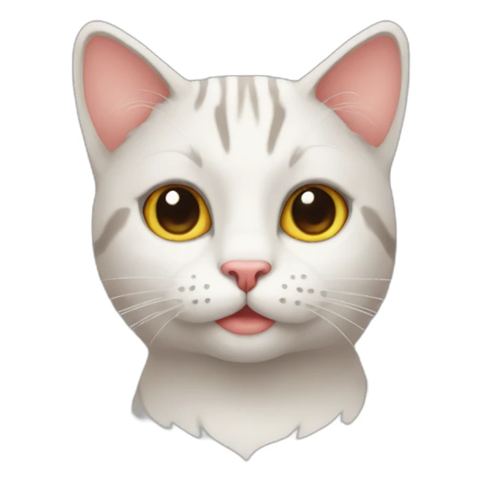 cat send love sticker