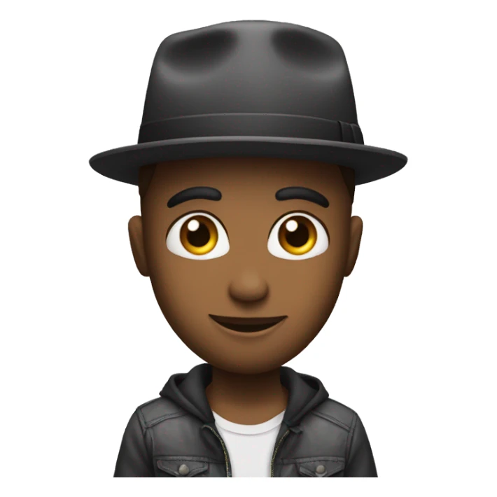 a DJ with hat You vs You asking for dance requests  sticker