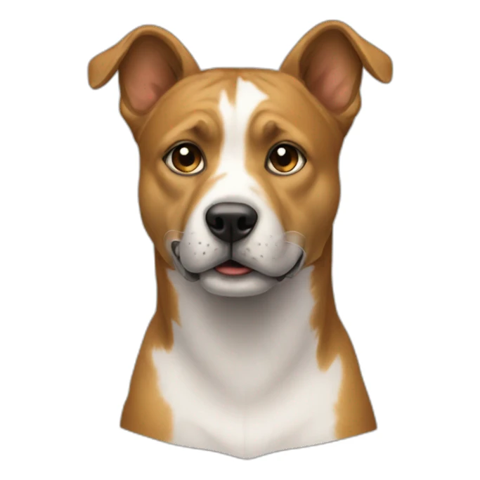 Chat sur chien sticker