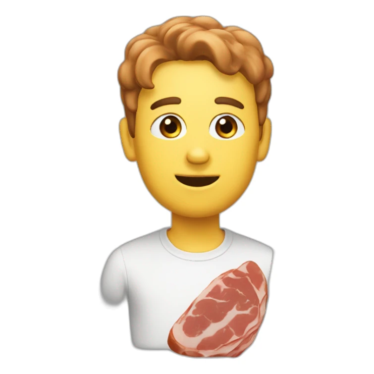 Lardon-prégnant sticker