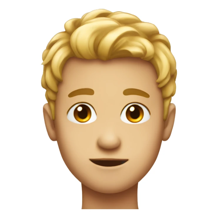 Pretty boy face sticker