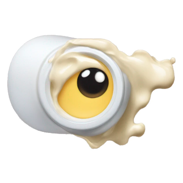 bottle eye cream cerave style  sticker