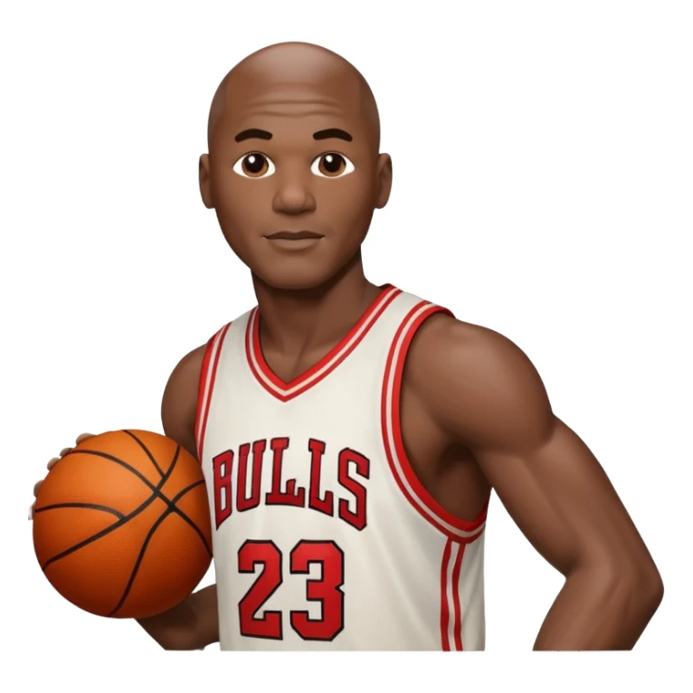 jordan basketball player sticker