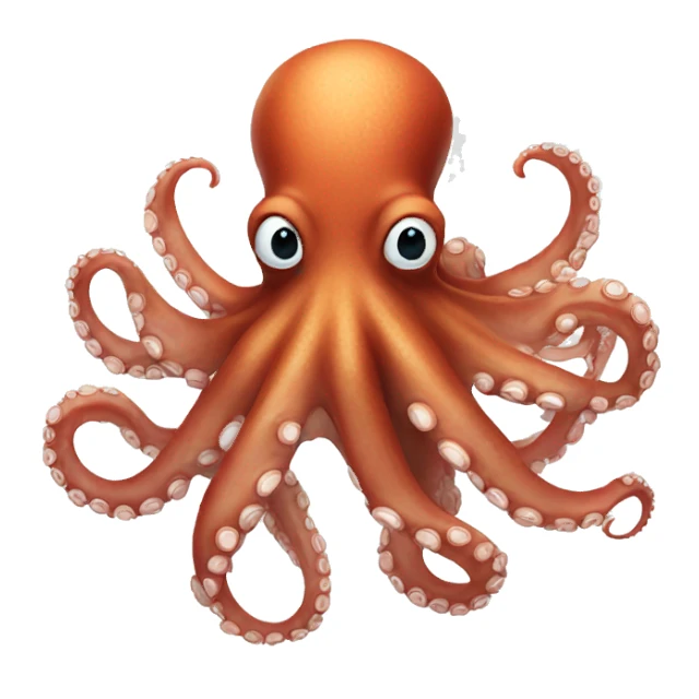 Speaking octopus sticker