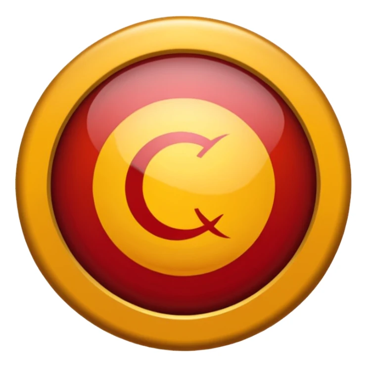 Galatasaray için emoji yap sticker