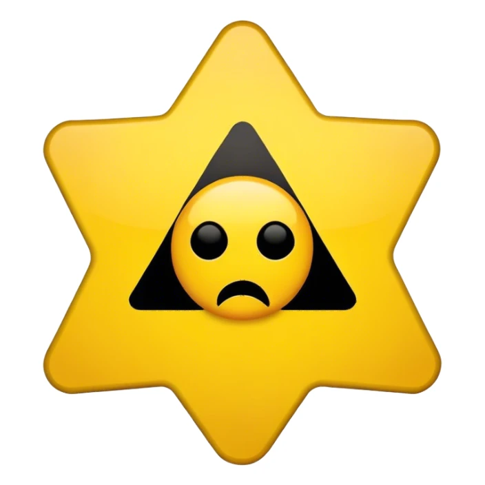 Símbolo de alerta sticker