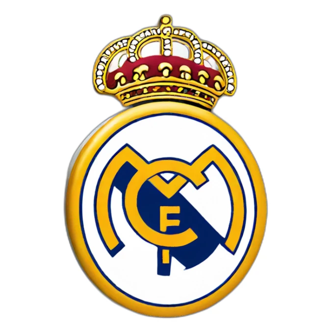 real Madrid escudo original sticker