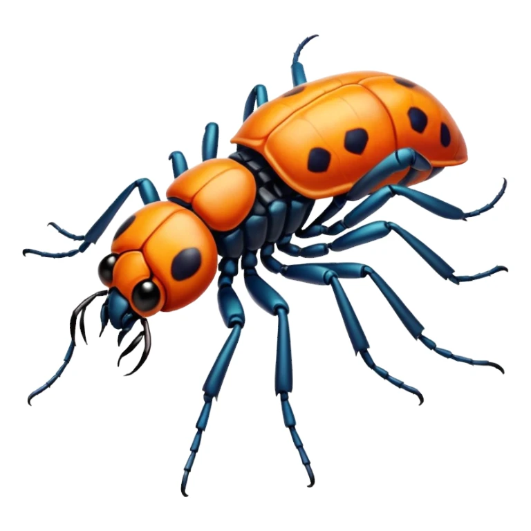 jungle wild insect sticker