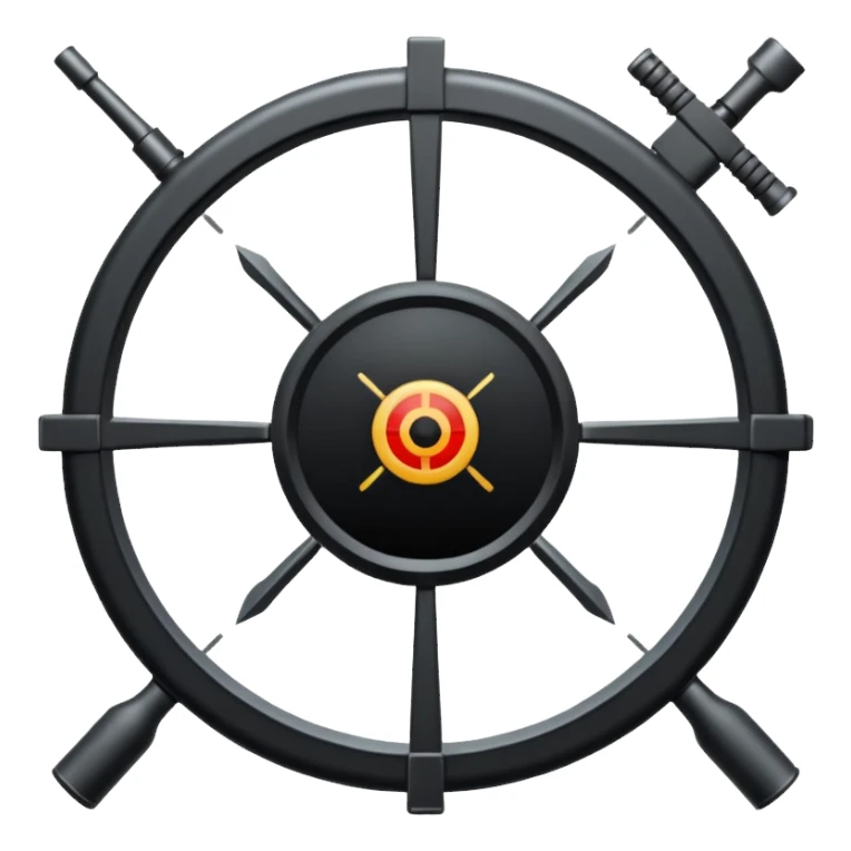 rifle crosshair sticker