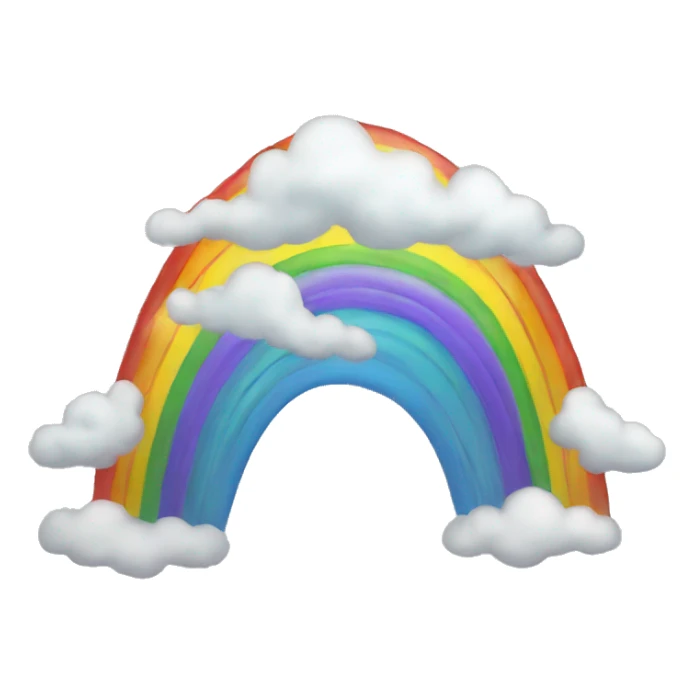 Rainbow - element for Doodle God sticker