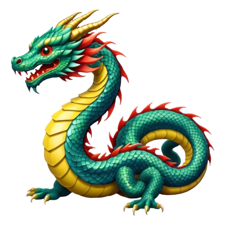 dragão japones sticker