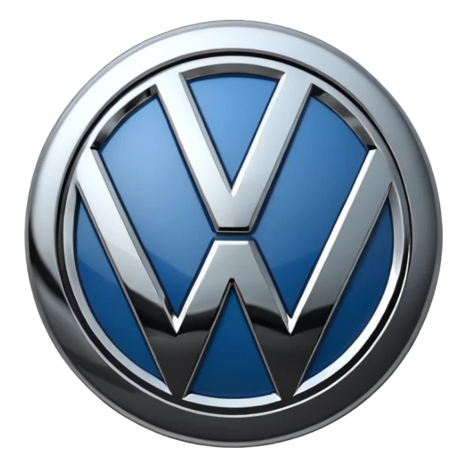 volkswagen logo sticker