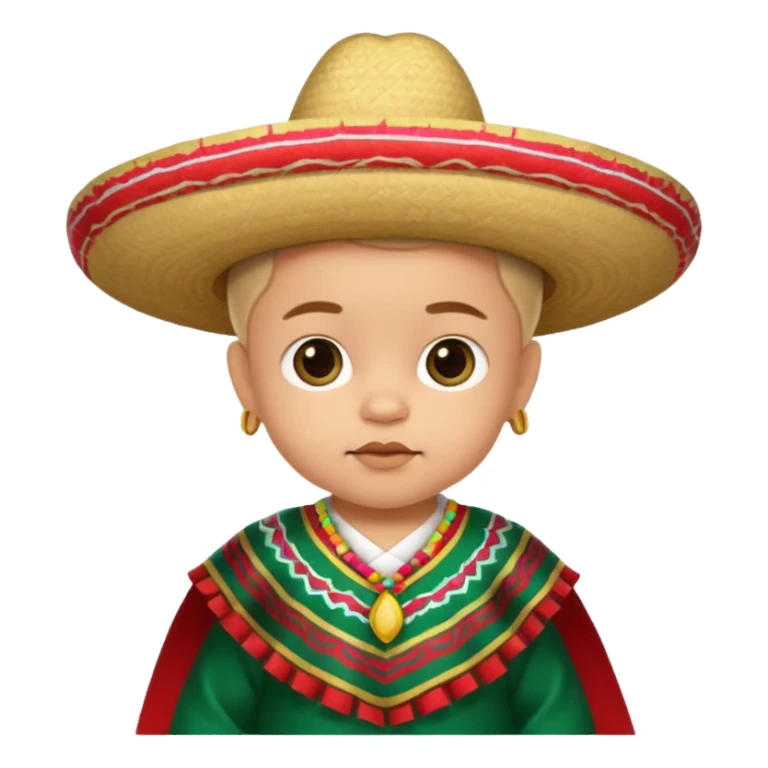 Mexican baby sticker