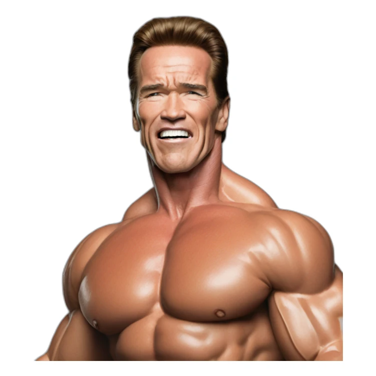 arnold schwarzenegger mimics shia labeouf meme sticker