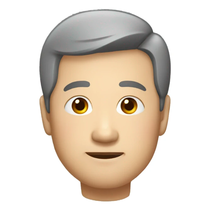 Chinese man in his 50s sticker