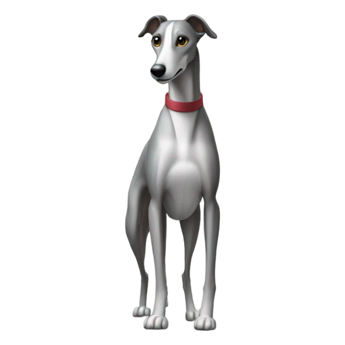 Greyhound in Rome sticker