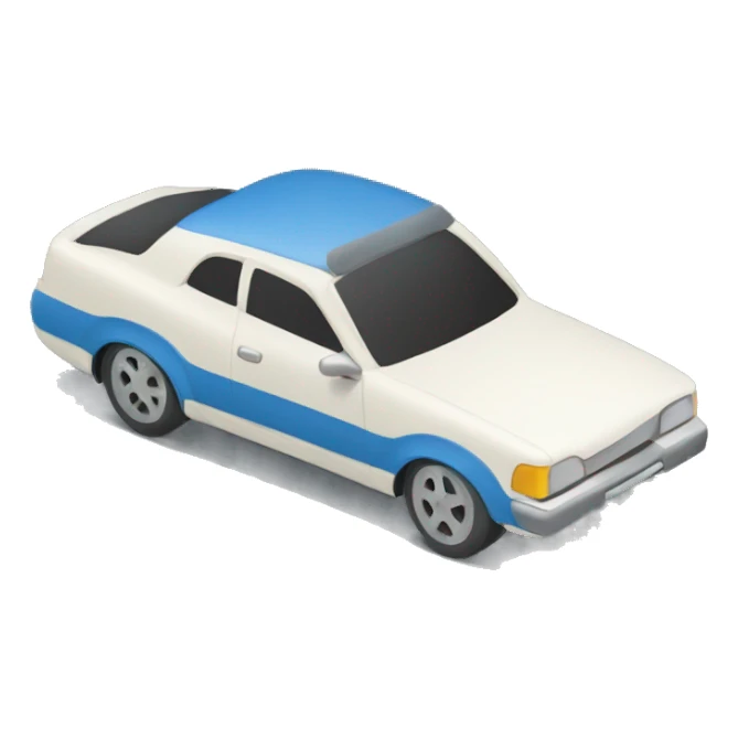 Car speeding up sticker