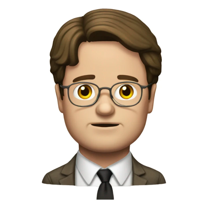 Dwight K Schrute sticker