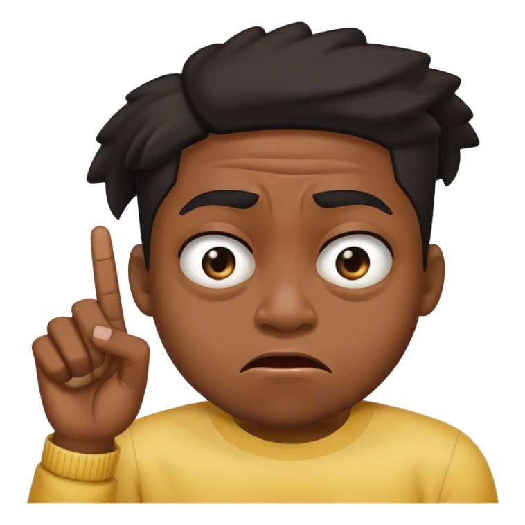 🙄🖕🏾 sticker