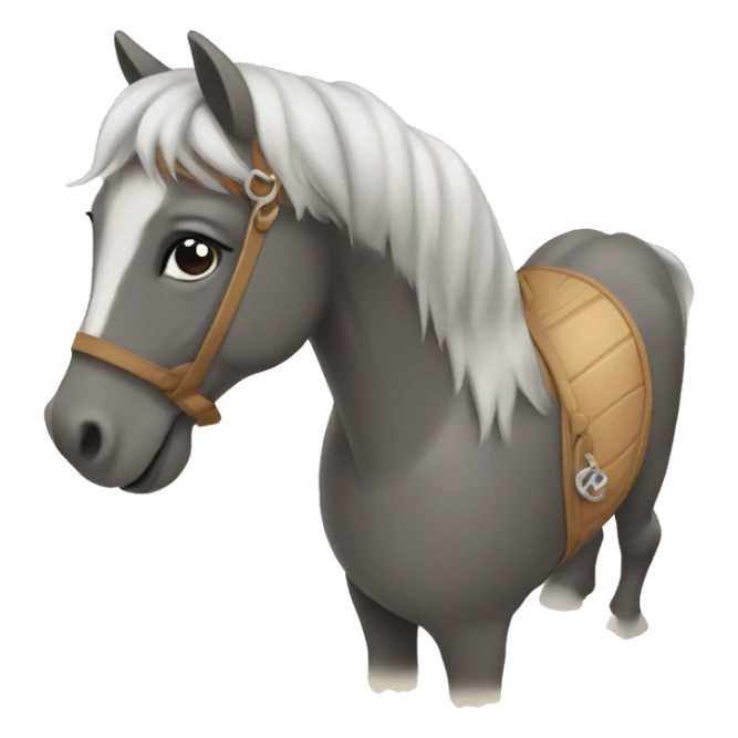 um cavalo com asas sticker
