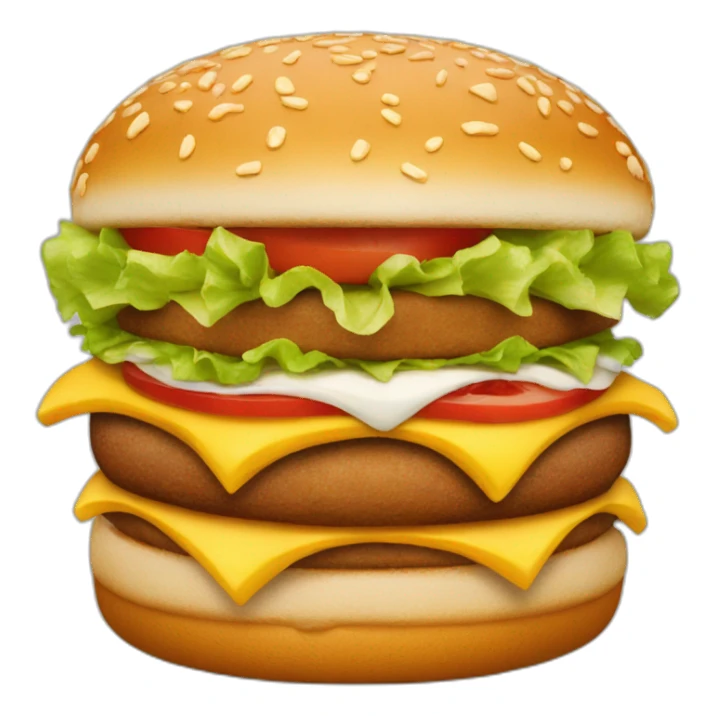The best Mac Donald burger  sticker