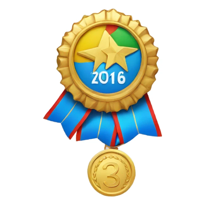 first place medal  sticker