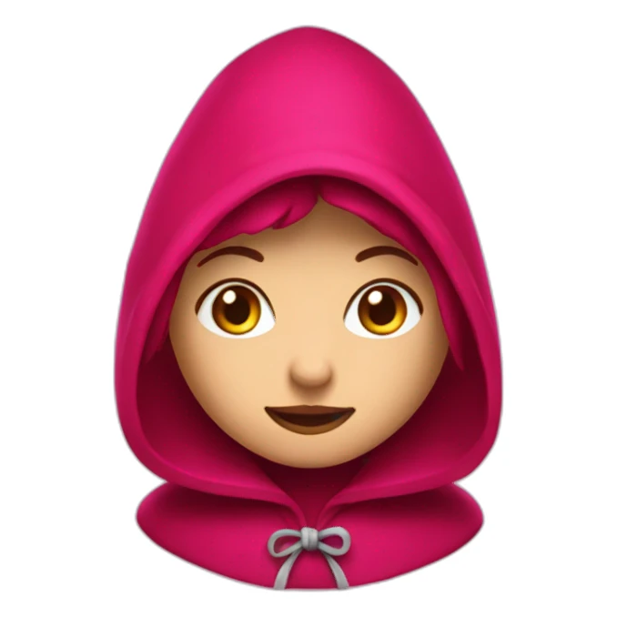 cerise hood sticker