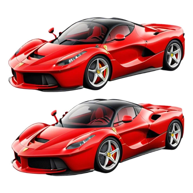 Ferrari LaFerrari - Ferrari (Model Year: 2022) (Iconic colour: Red) sticker
