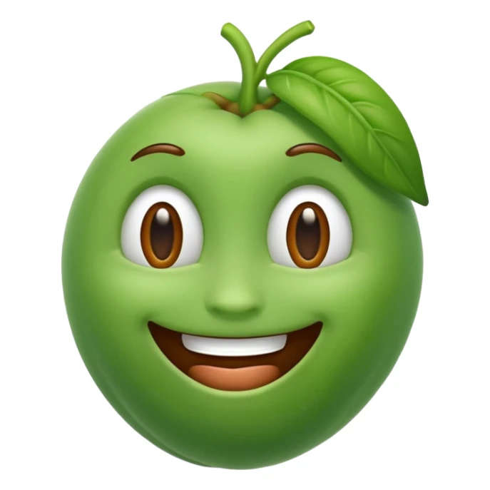 1 poroto con cara sticker